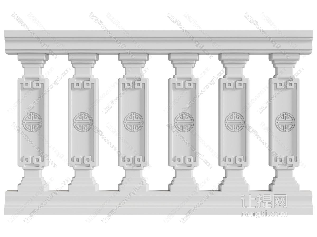 新中式石雕栏杆 护栏 围栏