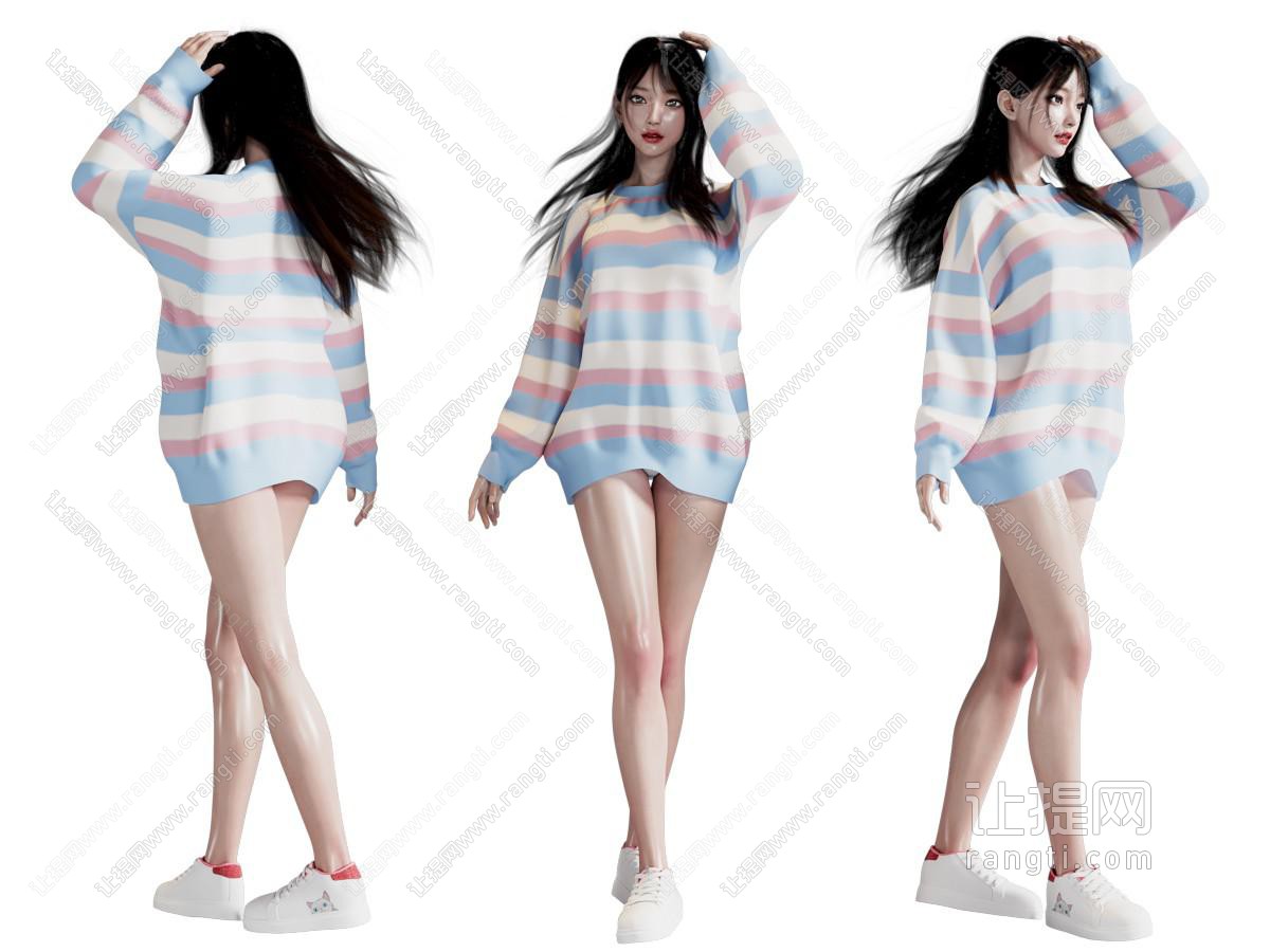 现代女孩 女子 女人 人物
