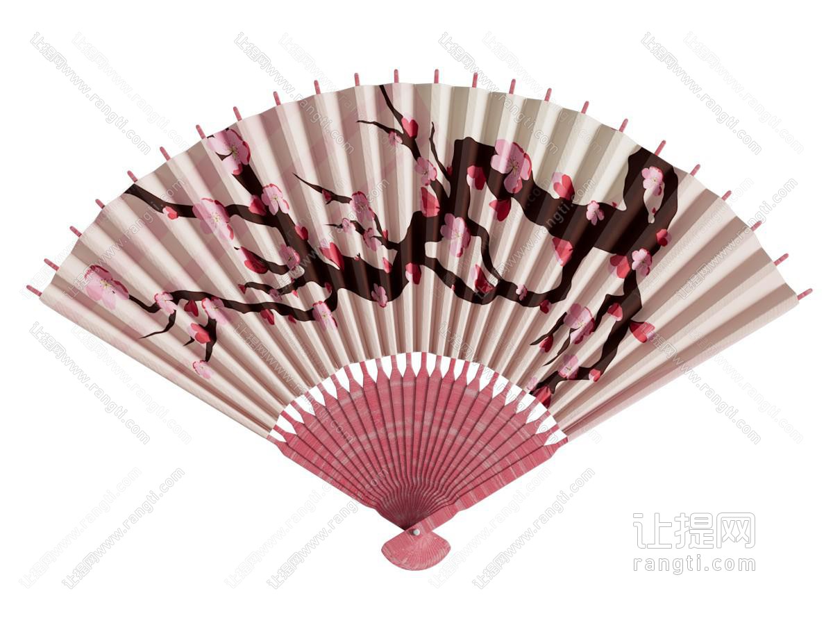 新中式折扇墙饰挂件