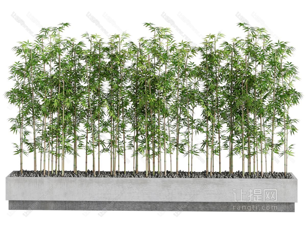 新中式竹子隔断 景观园艺小品