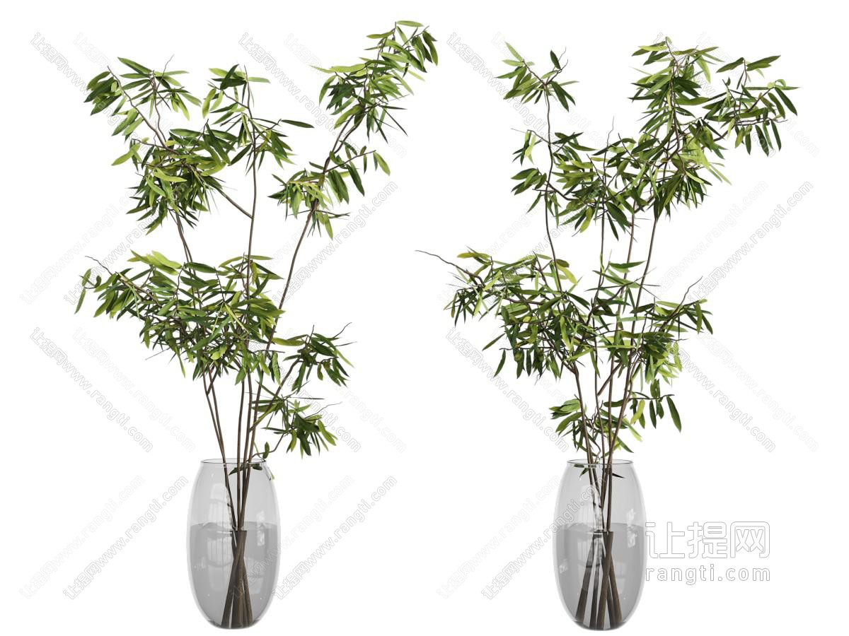现代花瓶花卉摆件组合