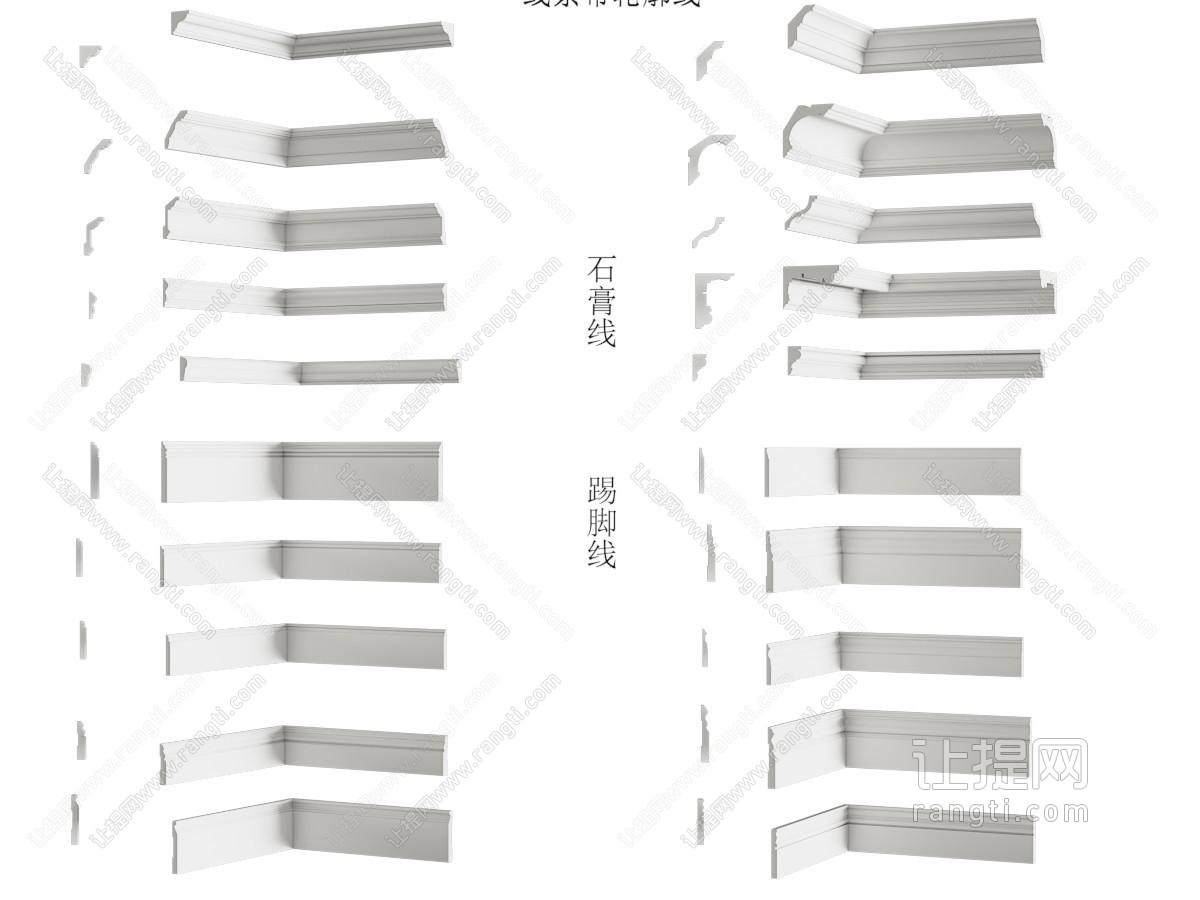 欧式雕花石膏线 角线