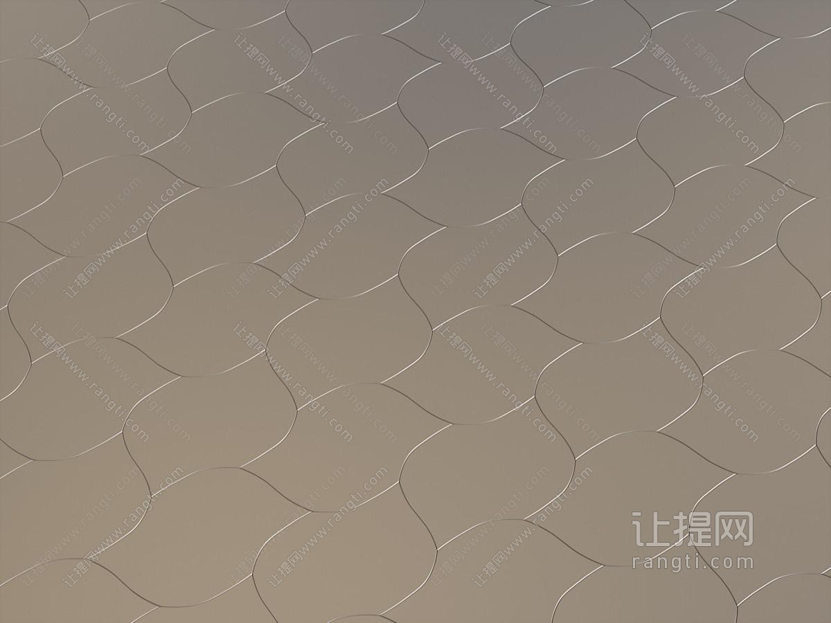 现代金属墙面 背景墙