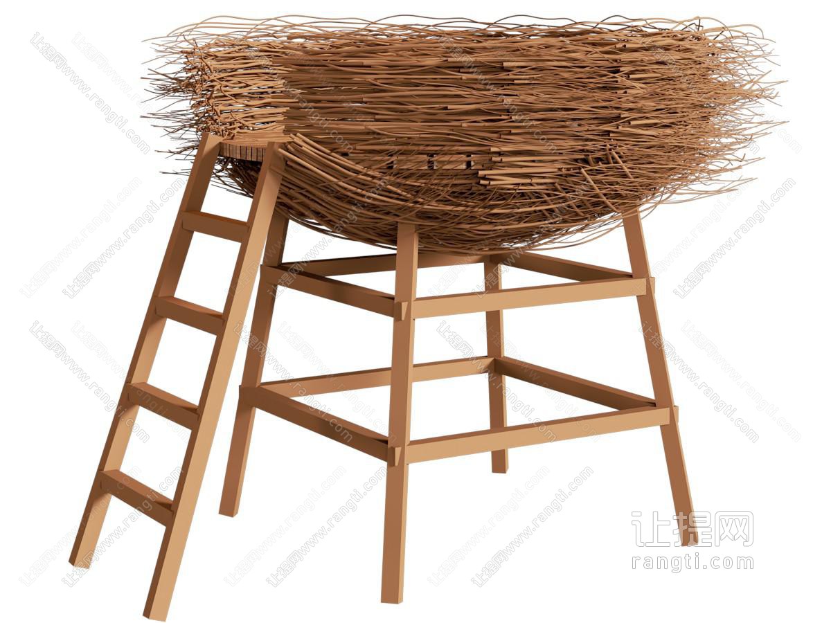 现代观景台 景观小品