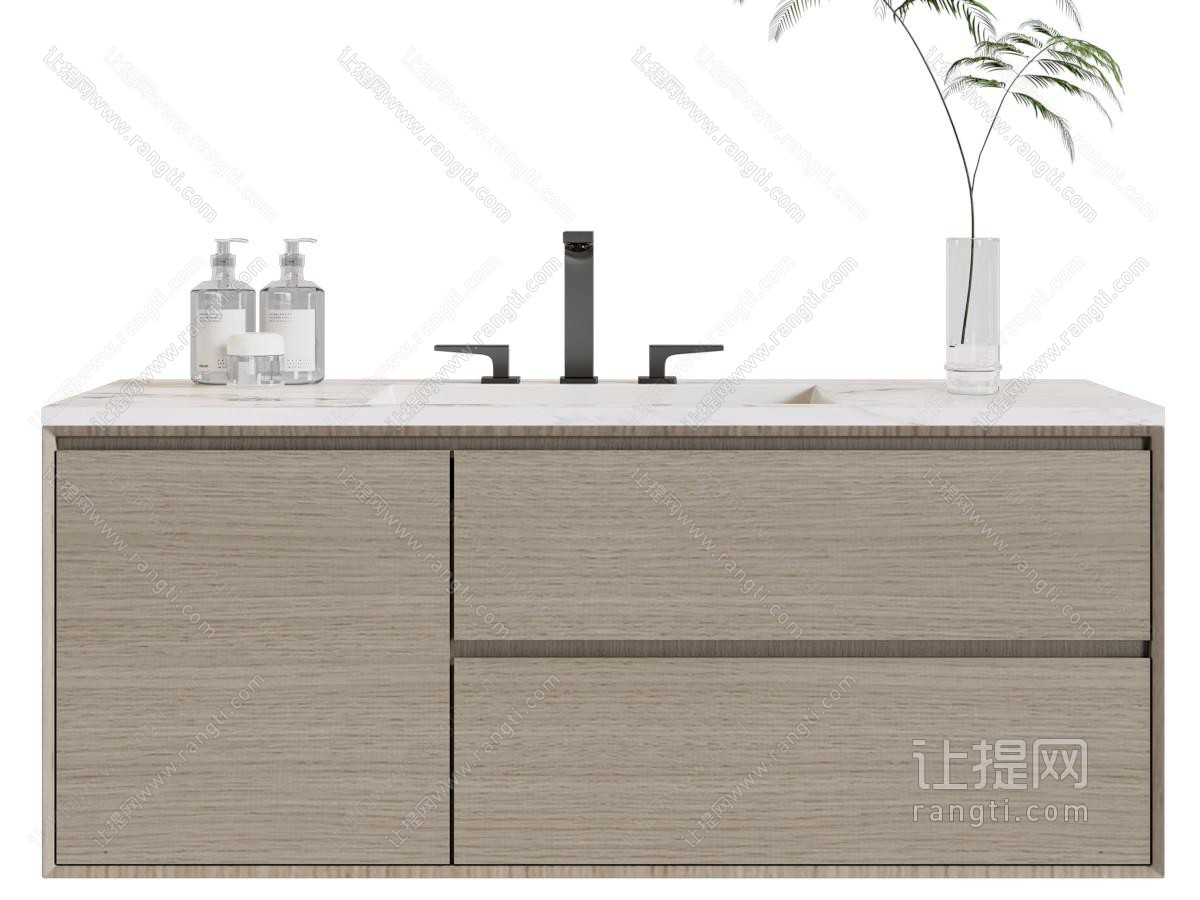现代洗手台