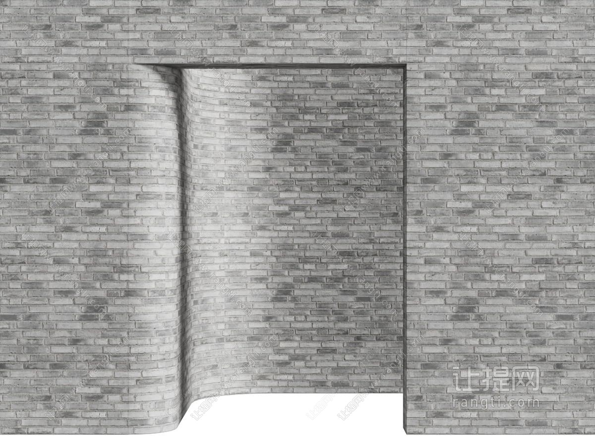 工业风loft砖墙背景墙