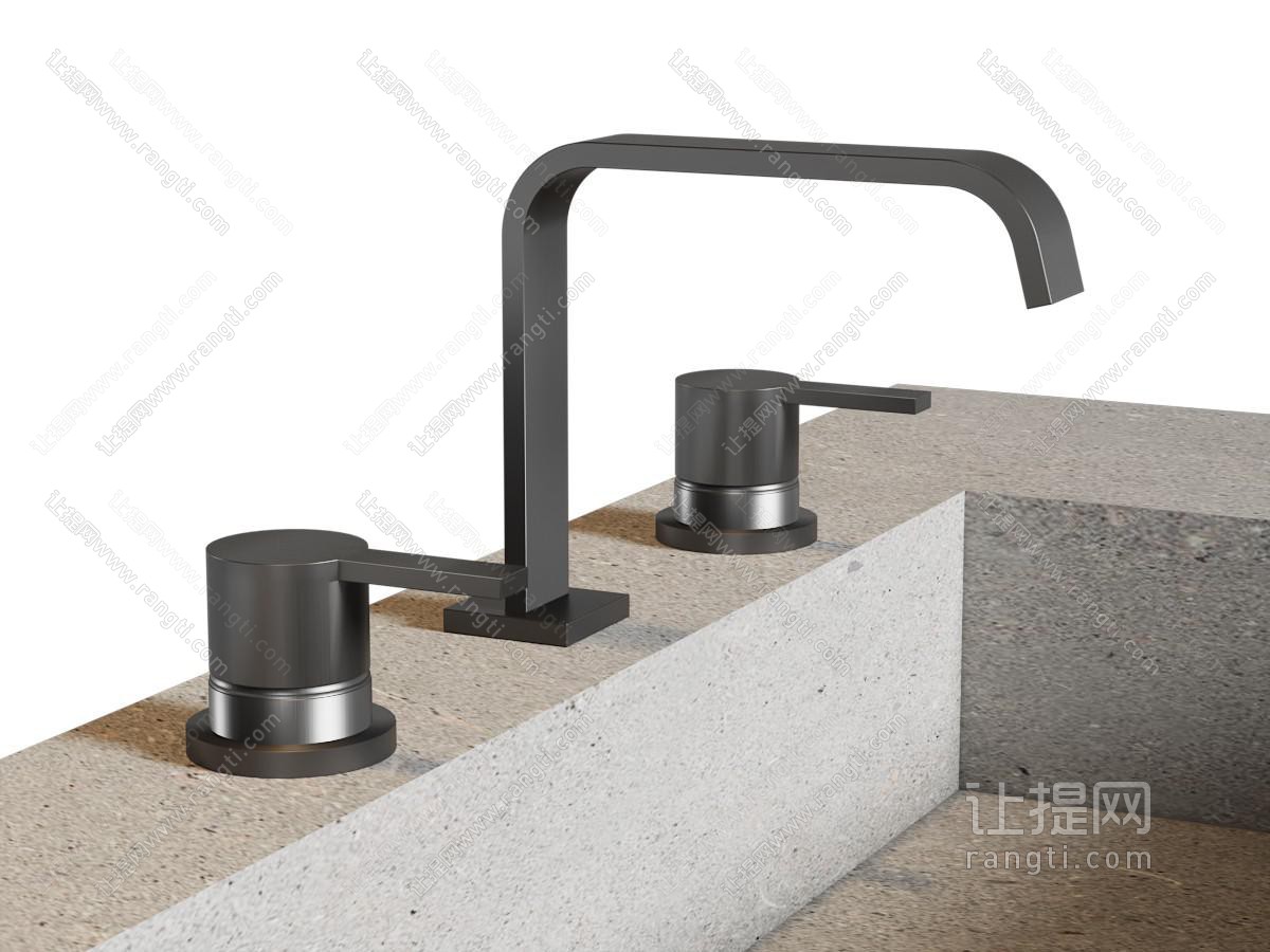 现代弯管水龙头