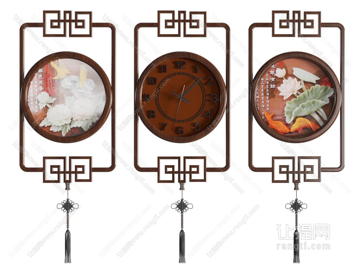 新中式墙饰挂件