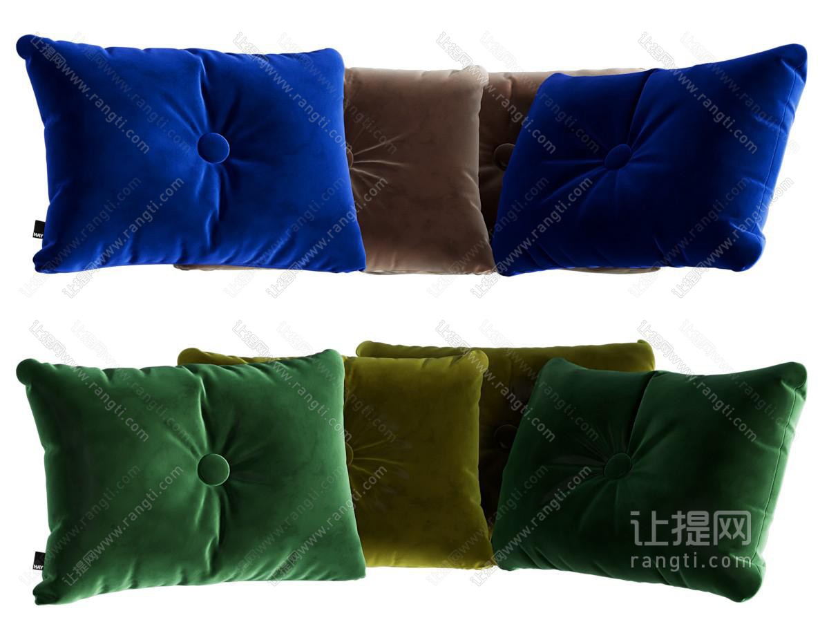 现代方形靠垫抱枕