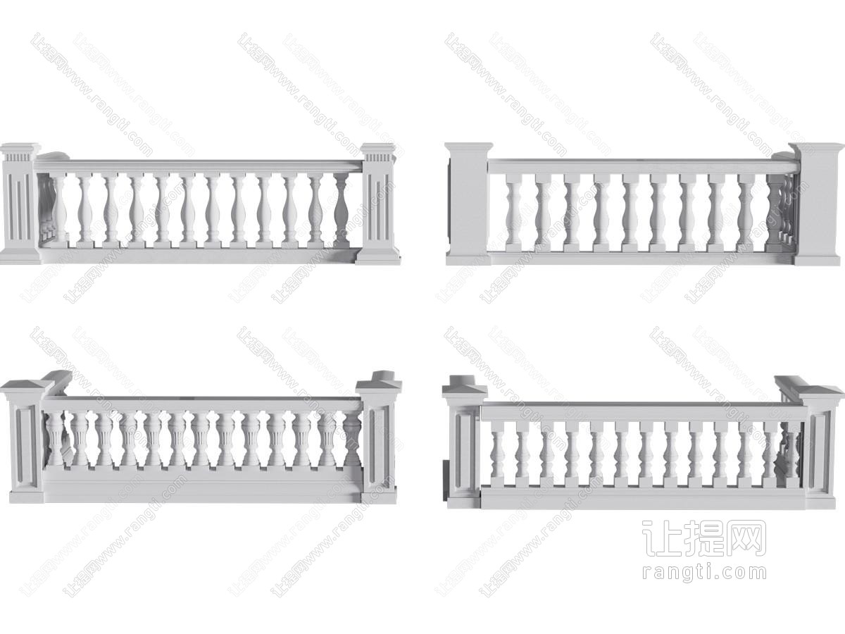 现代石雕栏杆 围栏 护栏