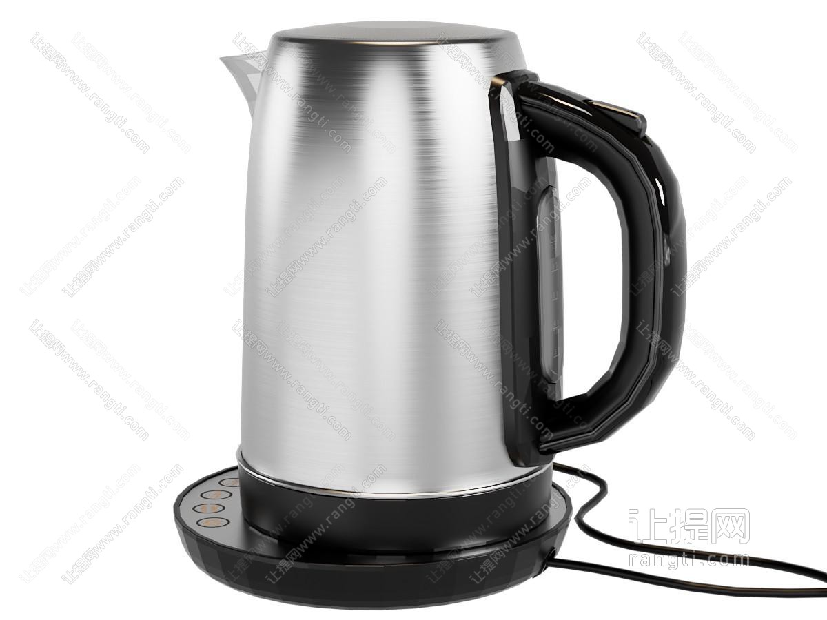 现代金属热水壶 厨房电器