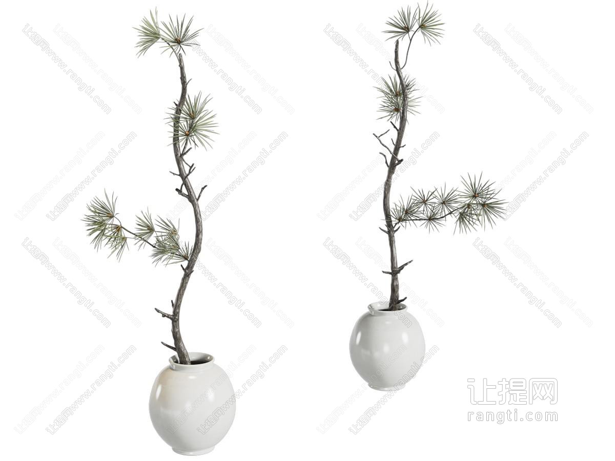 新中式花瓶花卉