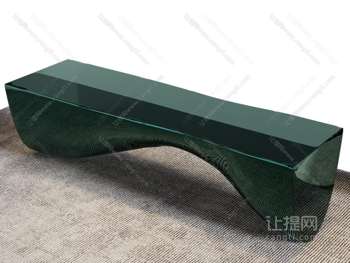 现代造型长凳子