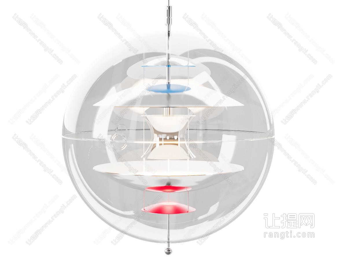 现代球型灯罩吊灯