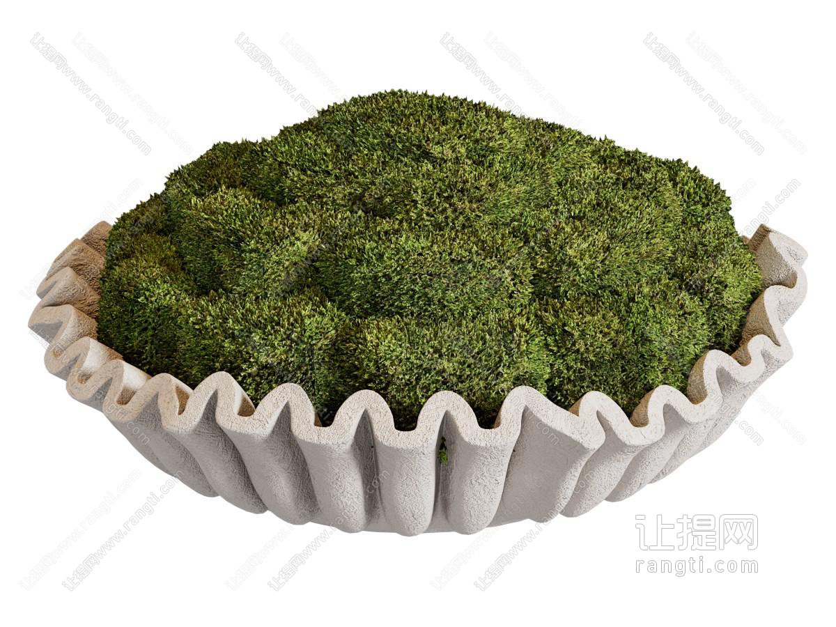 现代造型花草植物景观园艺小品