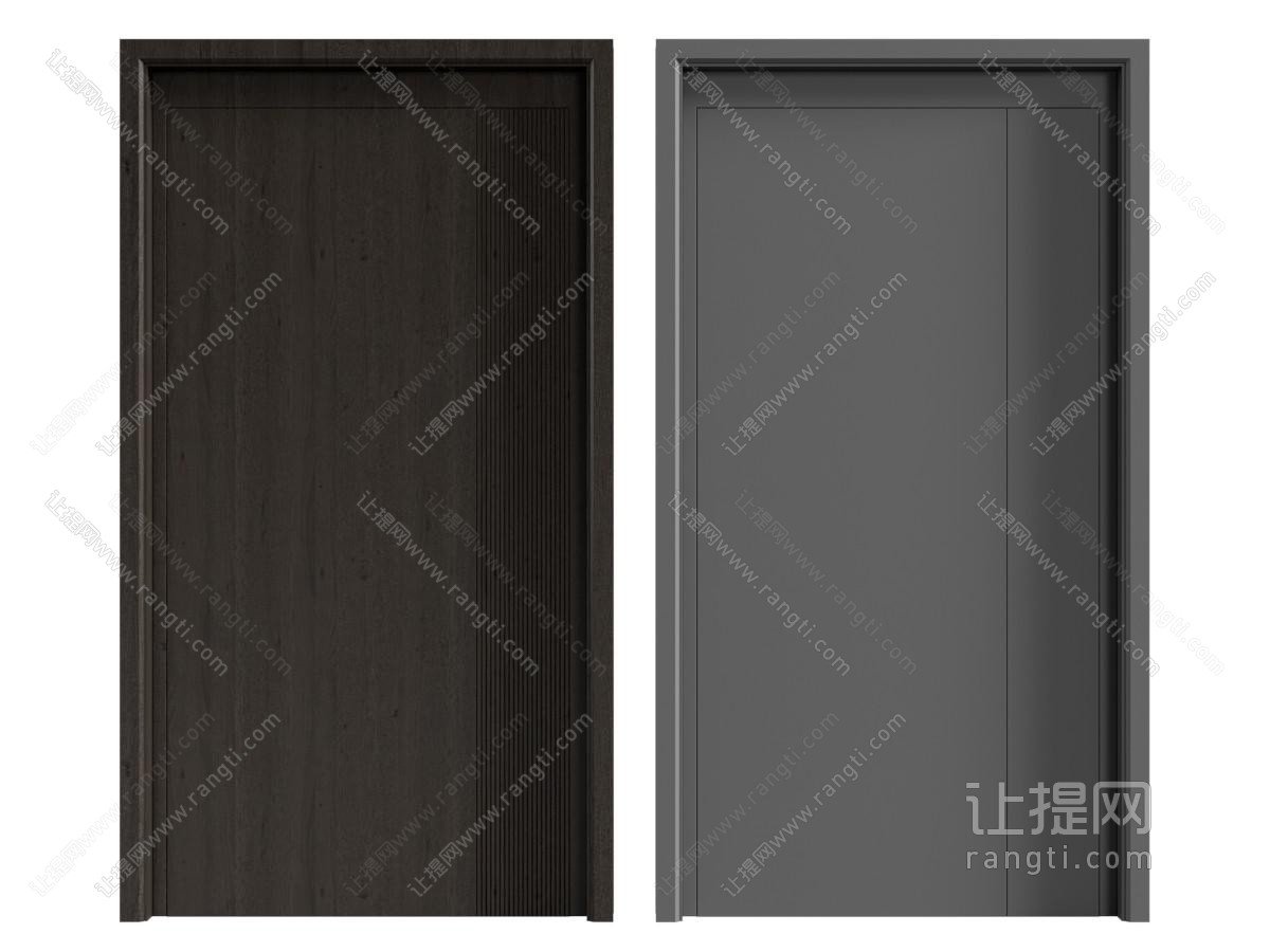 现代平开门 防盗门 入户门