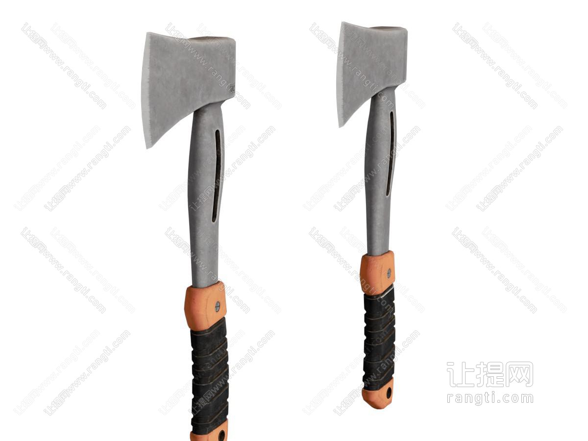 现代卡通动漫 工具斧子