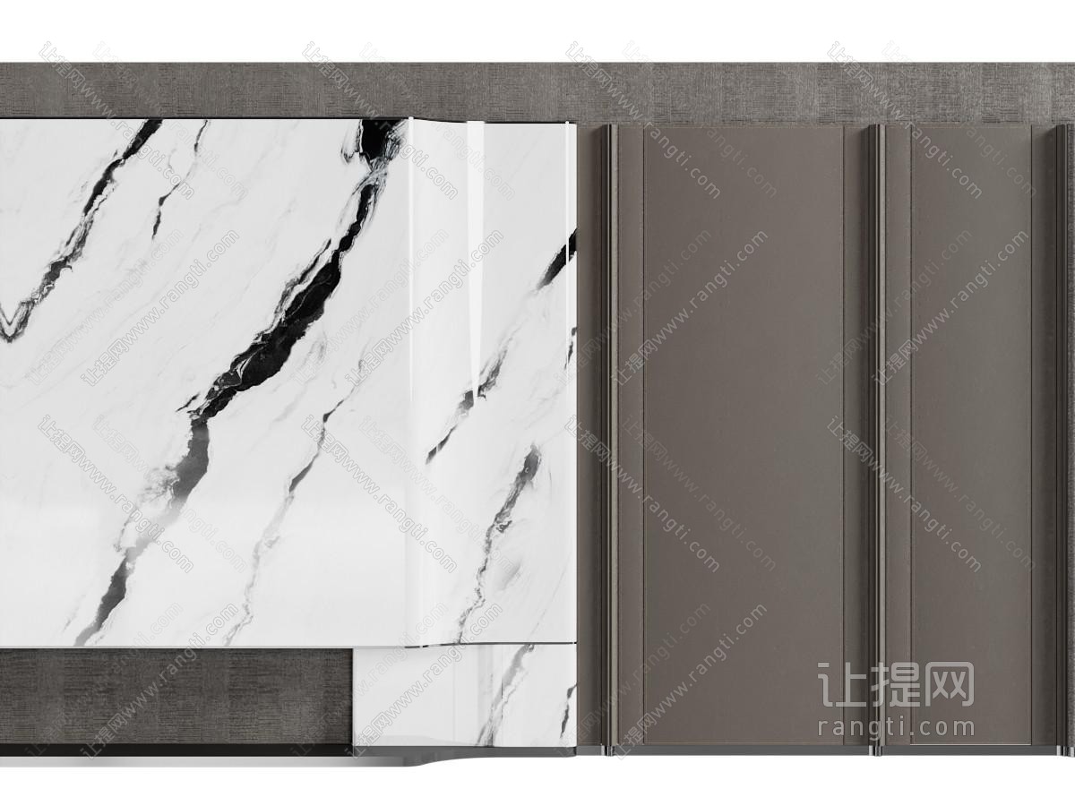 现代背景墙