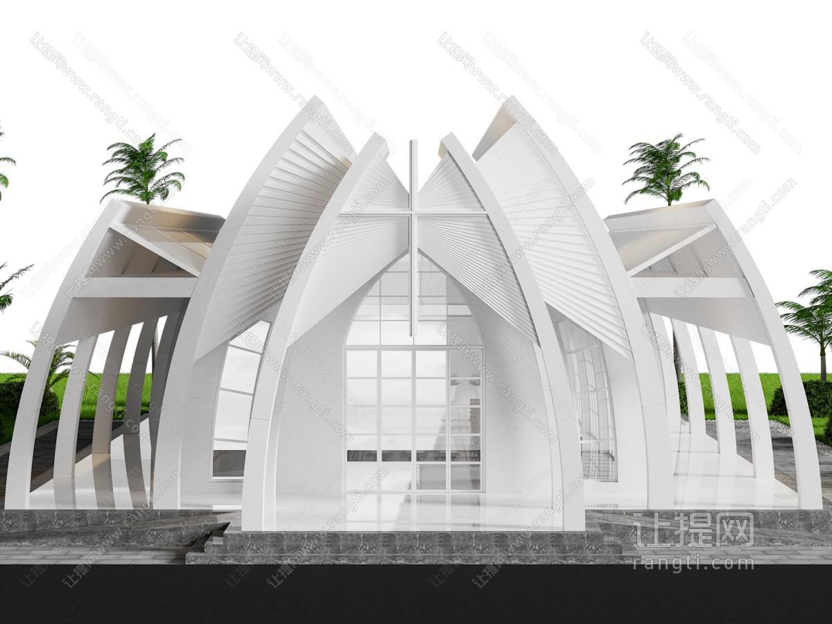 现代教堂 建筑
