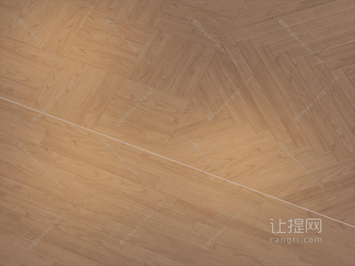 现代实木拼接地板 地面拼花