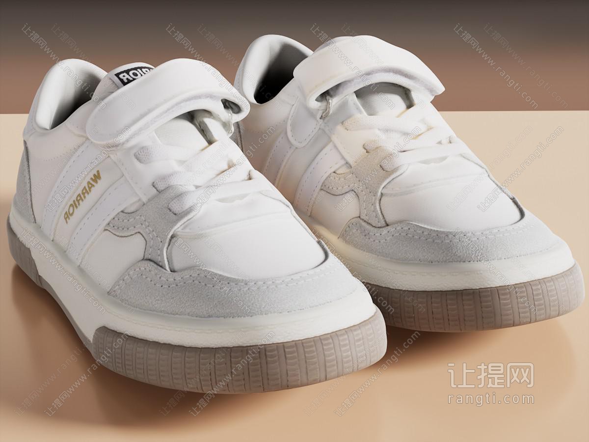 现代小白鞋 运动鞋子