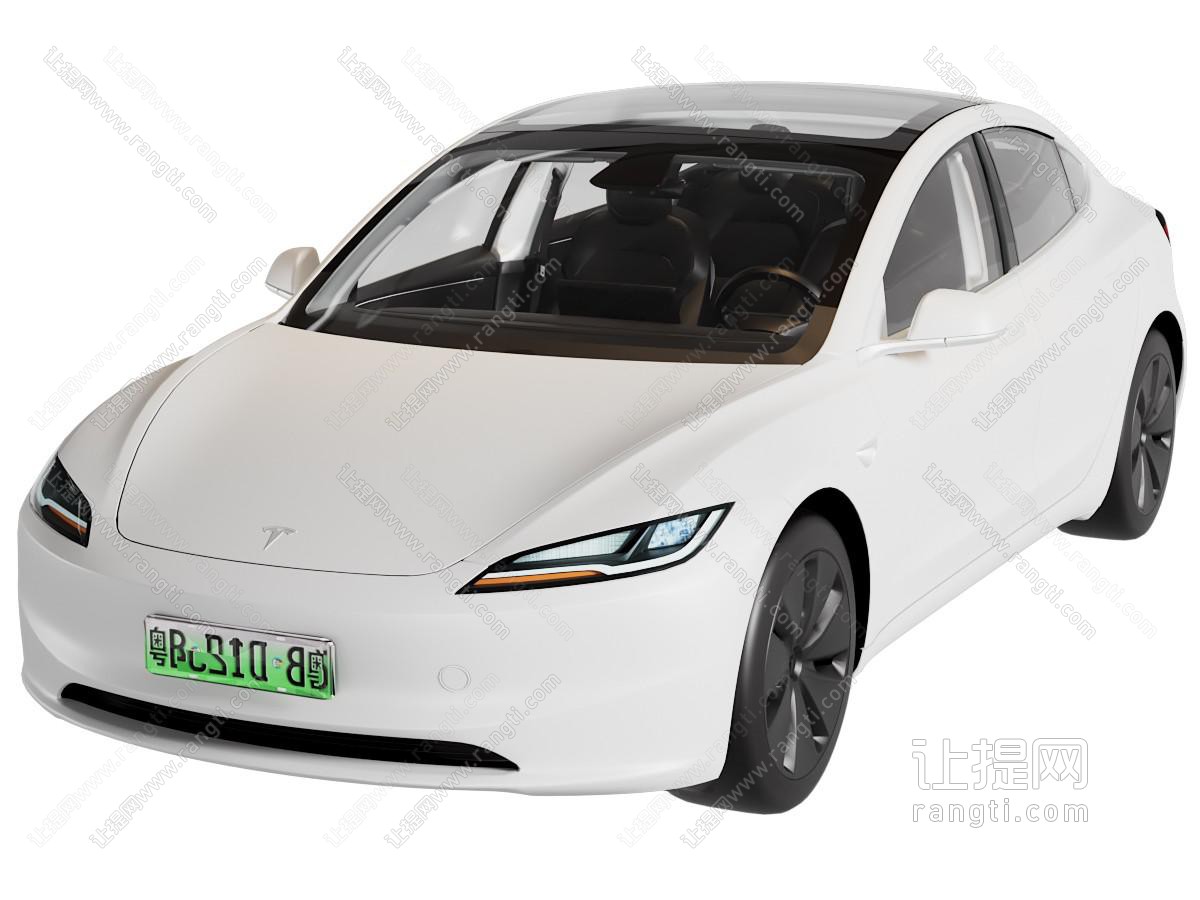 现代特斯拉电动汽车 新能源轿车