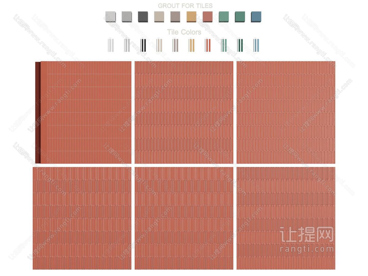 现代红砖背景墙