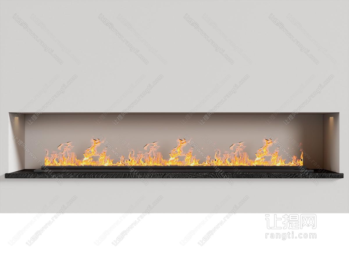 现代壁炉火炉
