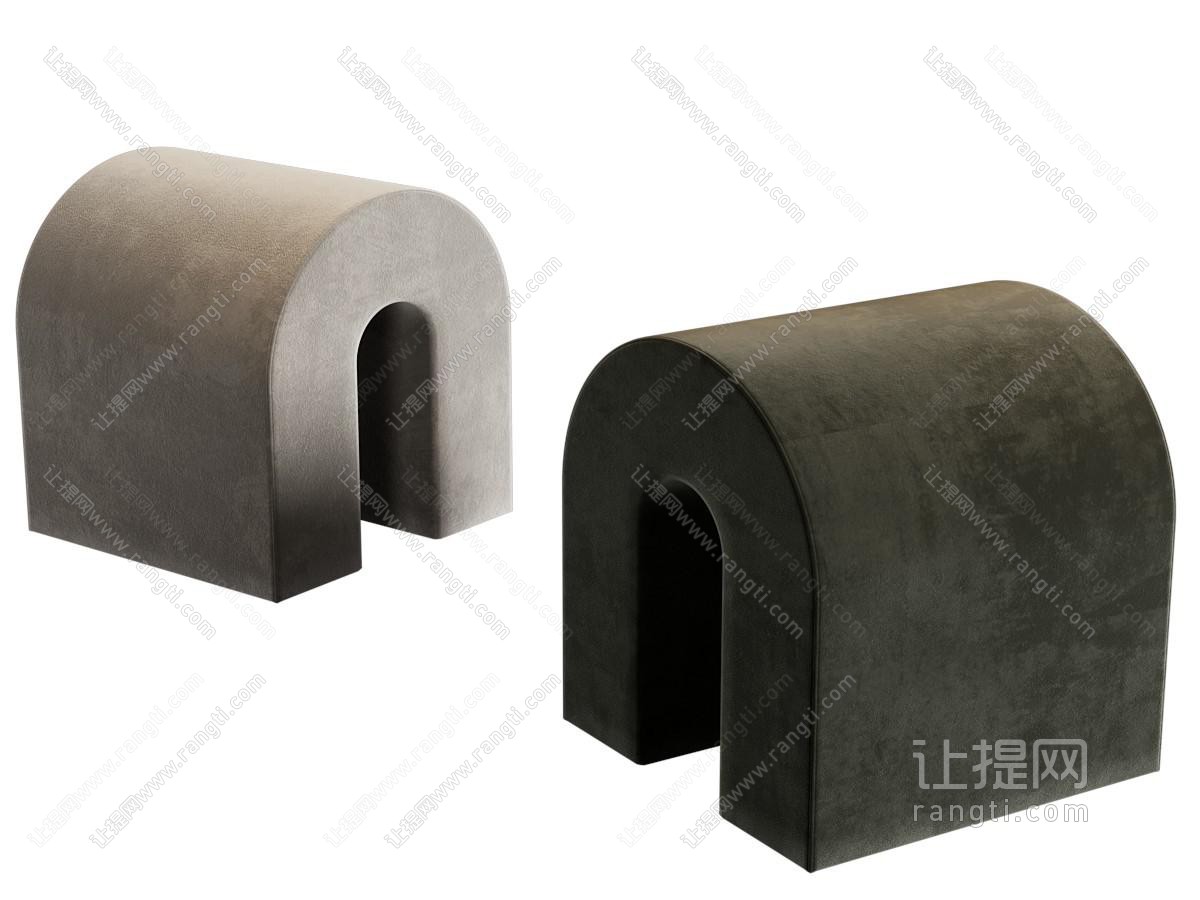 现代沙发凳子 脚踏