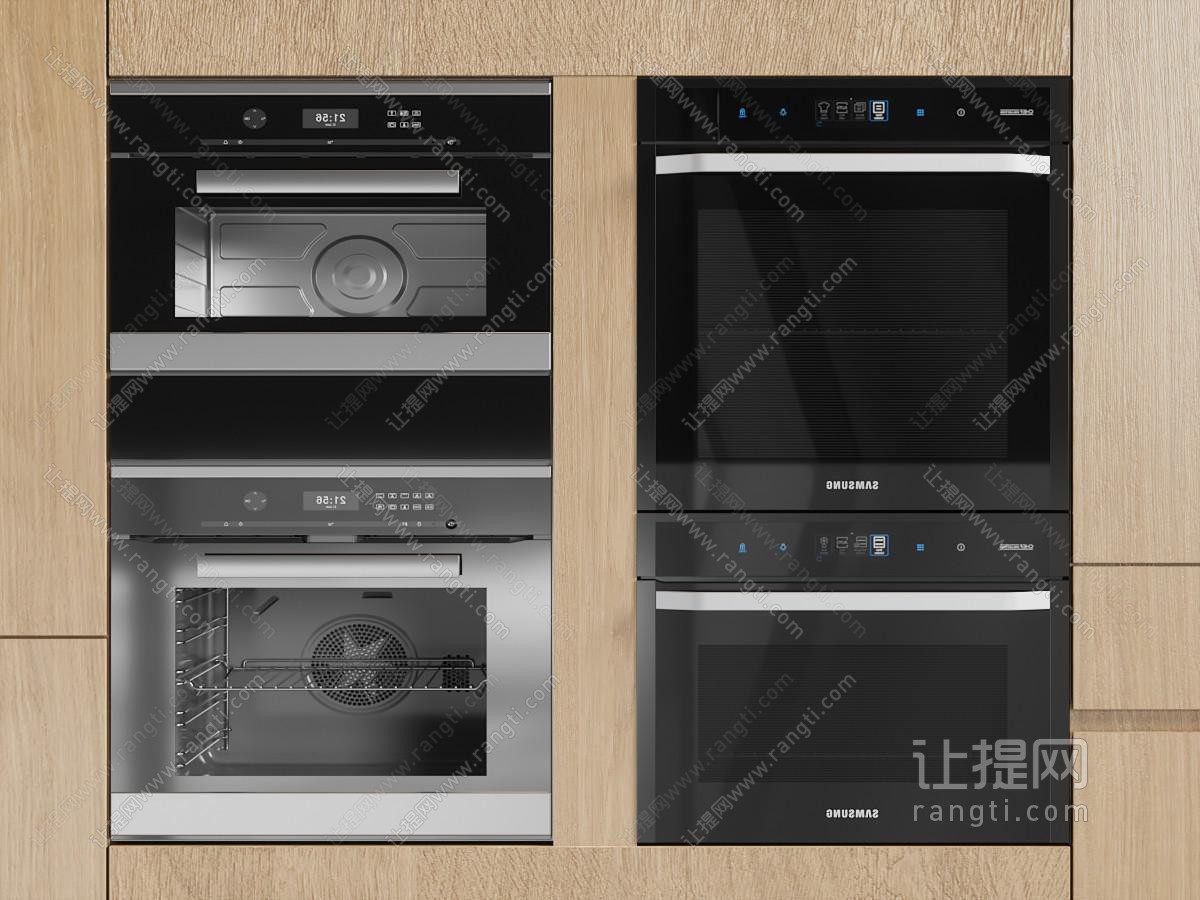 现代烤箱 微波炉 厨房电器