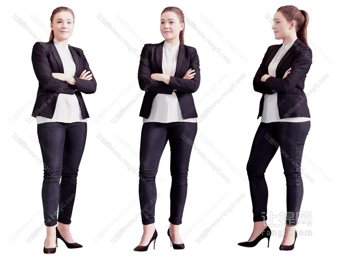 现代职业女性 女人 女孩 人物