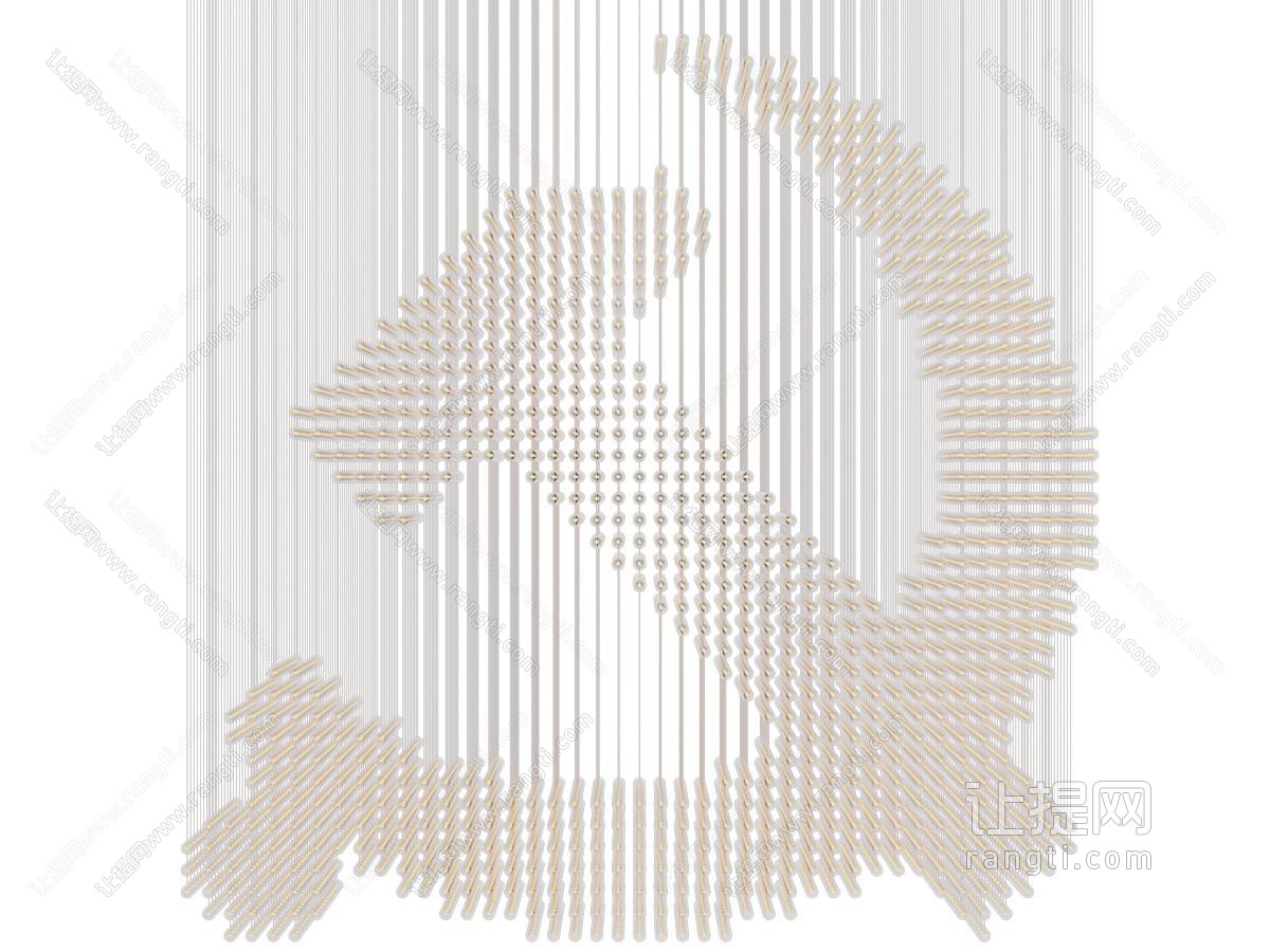 现代党徽吊灯