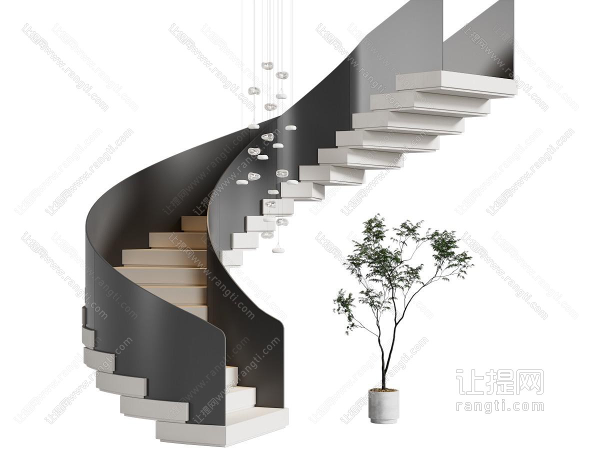 现代旋转楼梯