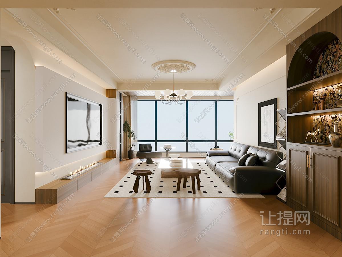 法式中古风客厅