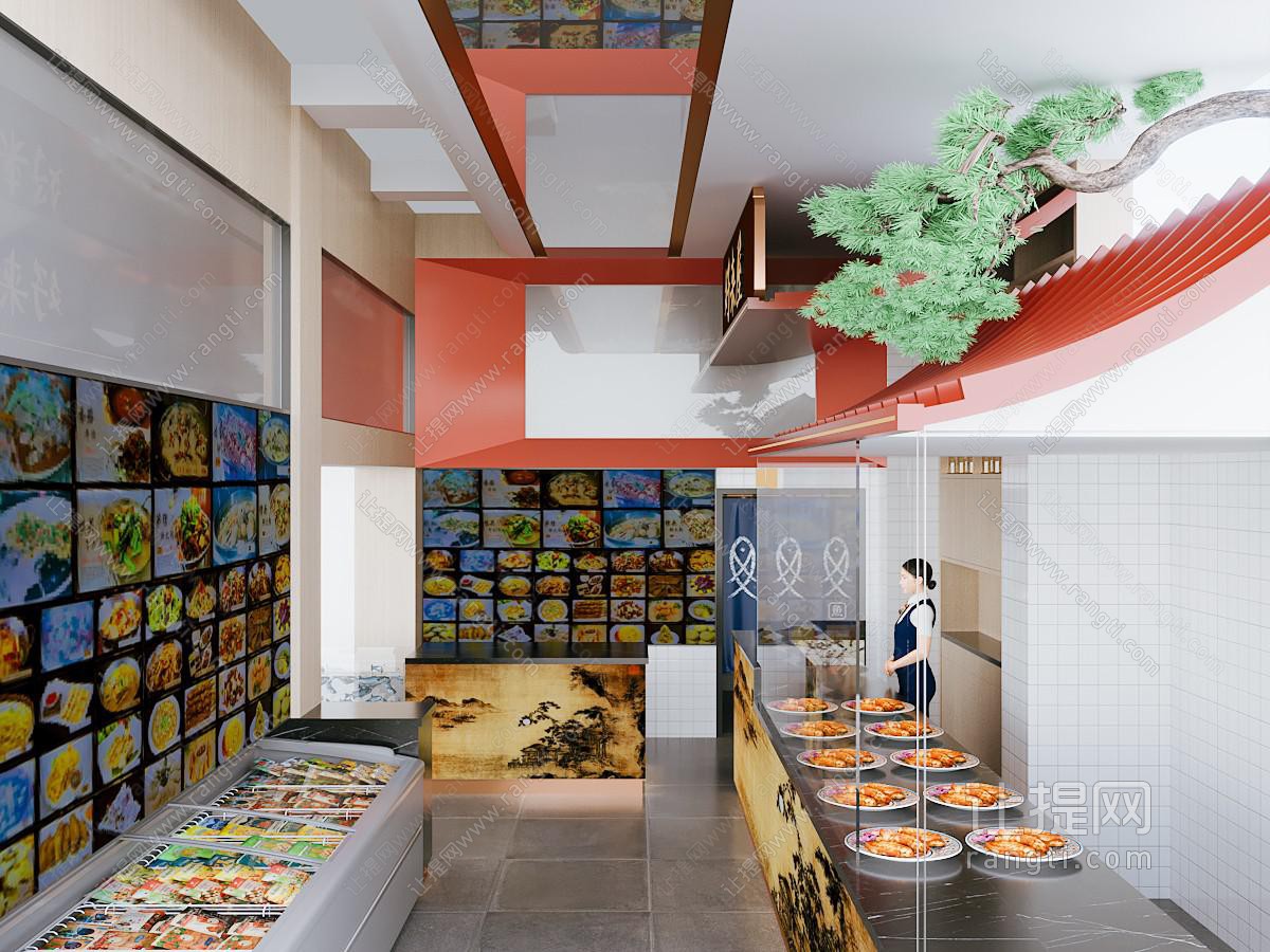 现代饭店餐馆