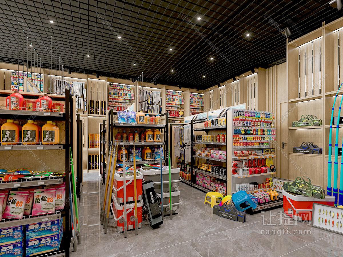 现代渔具专卖店