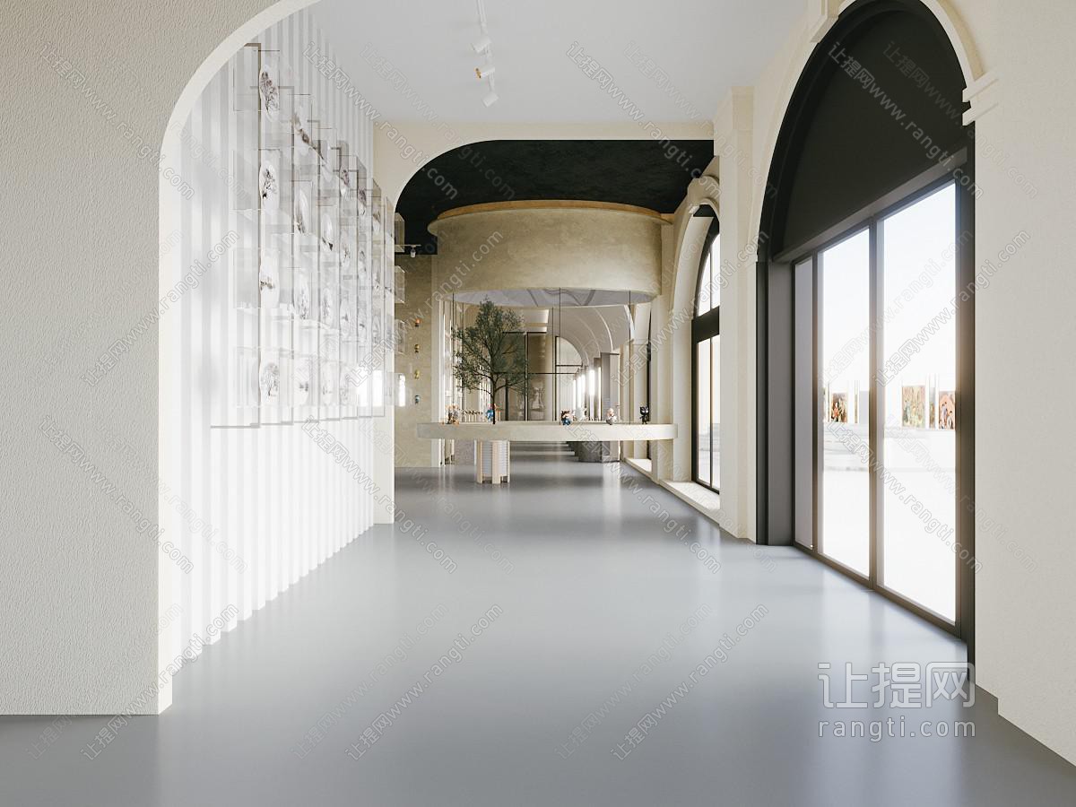 现代手办玩偶展厅展览