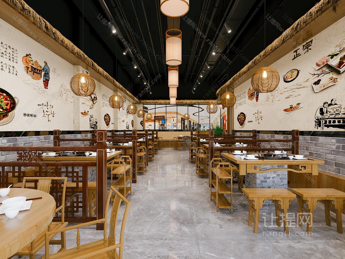 新中式饭店餐馆
