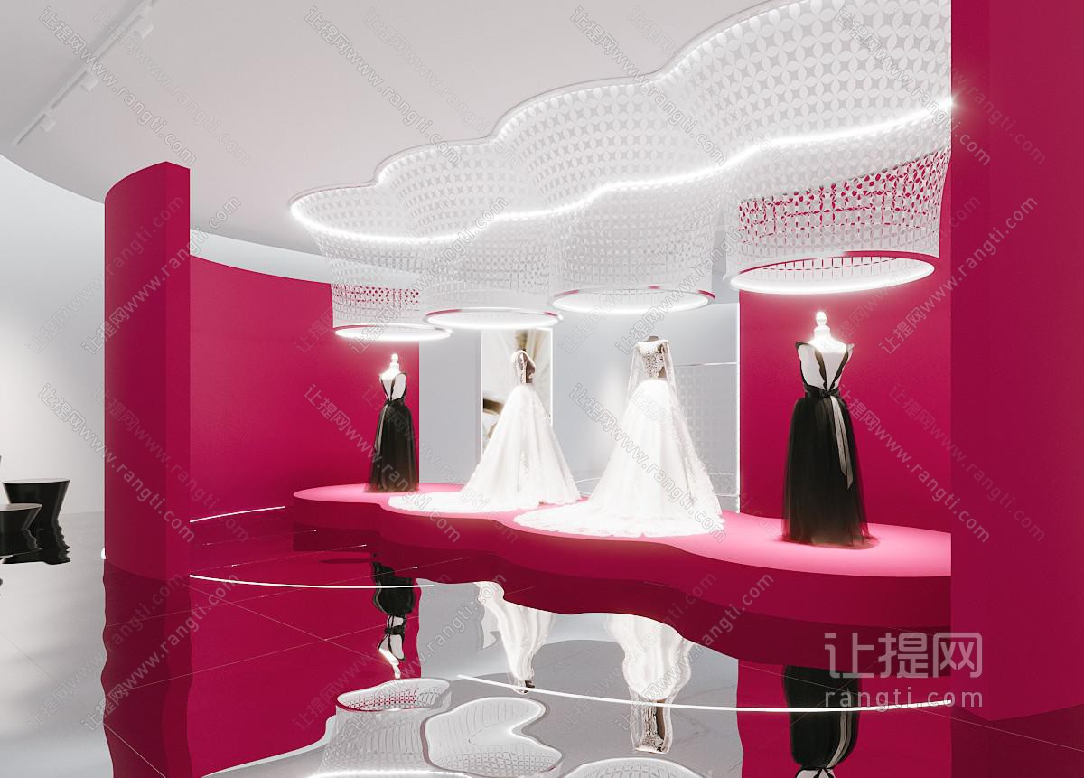 现代婚庆婚纱专卖店