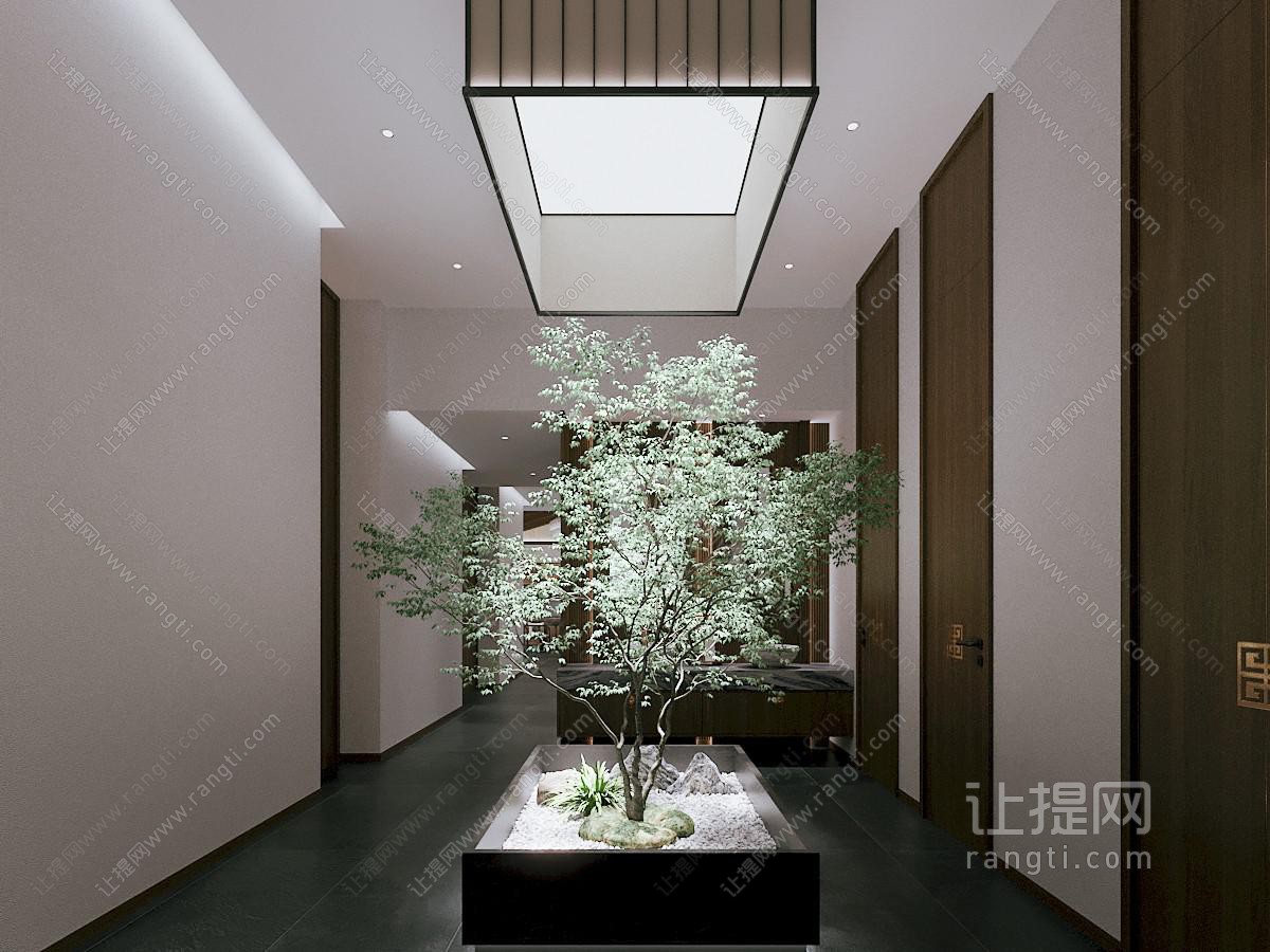 现代室内景观园艺小品