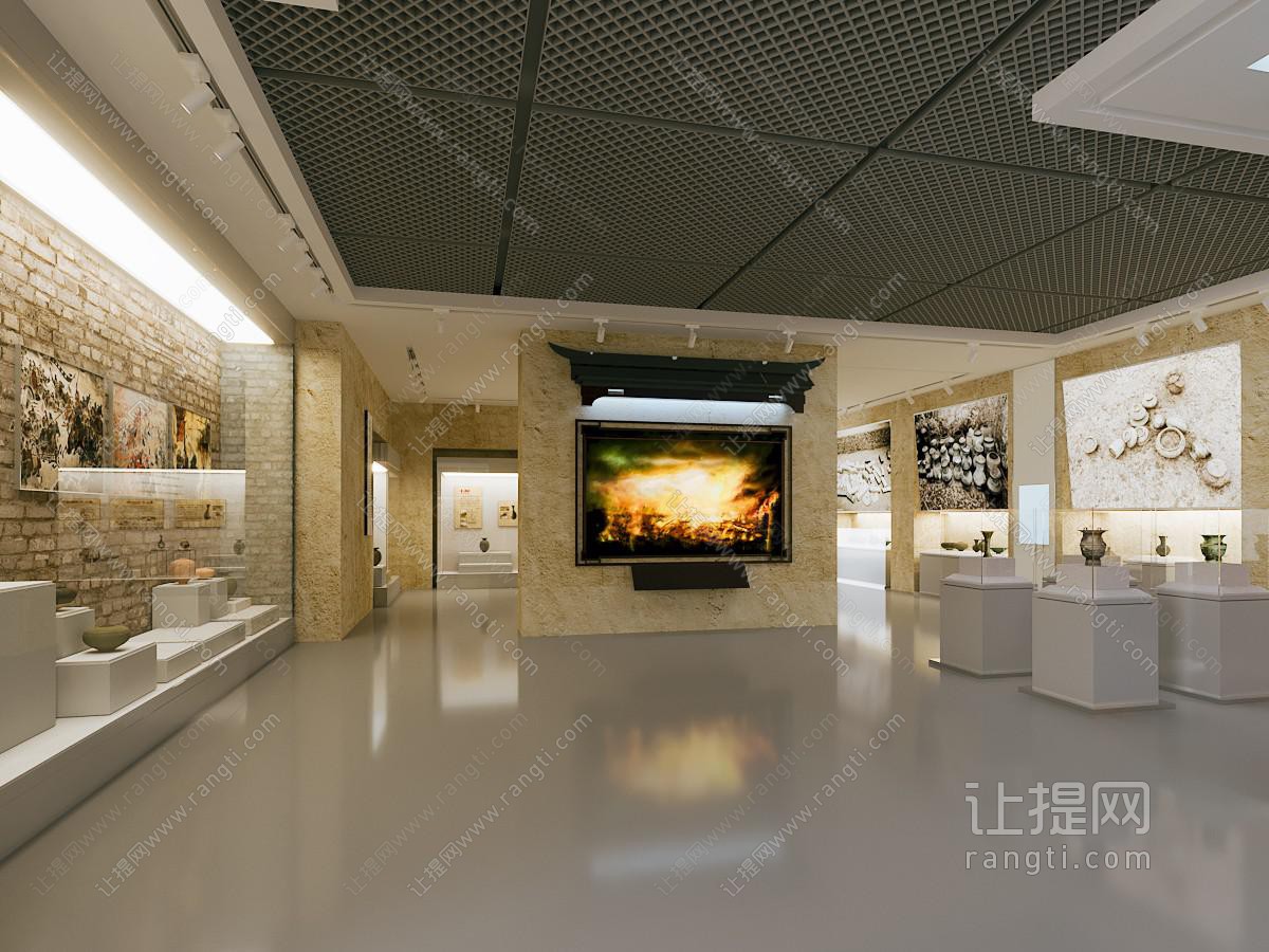 现代博物馆 展厅