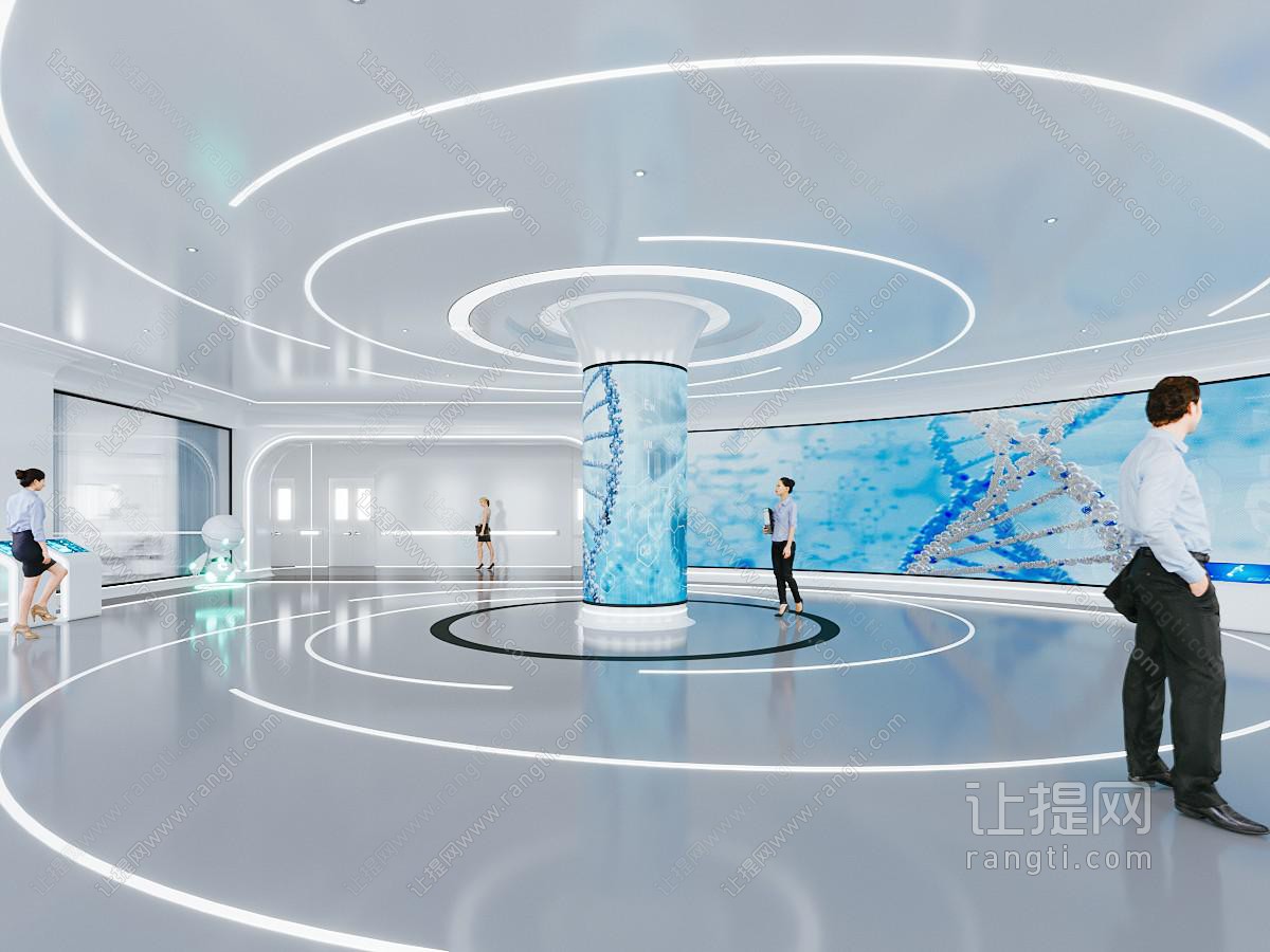 现代科技展厅展览