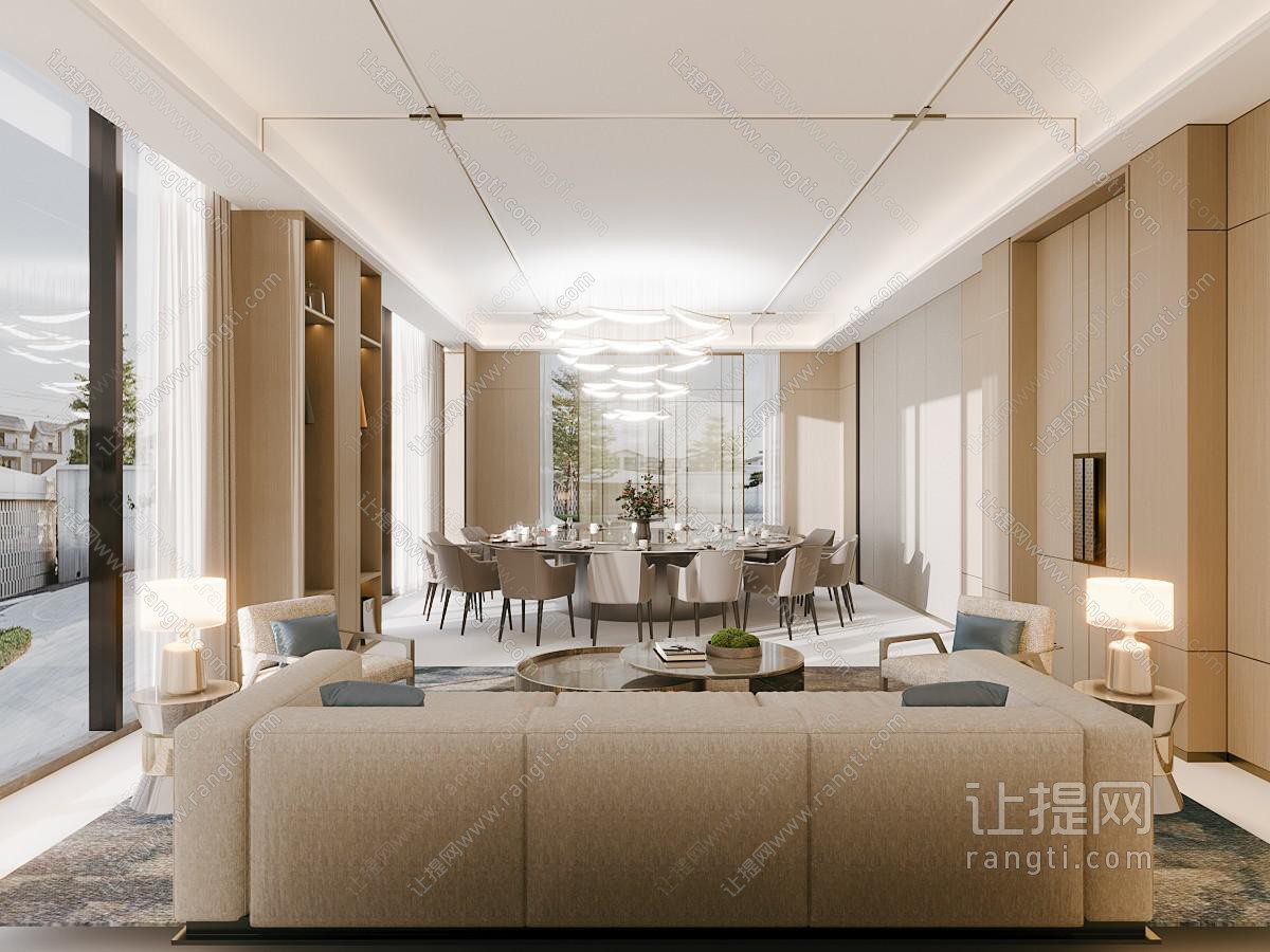 现代酒店包厢包间