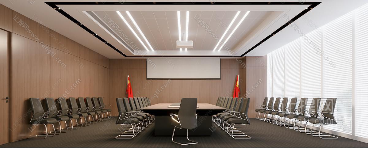 现代党建会议室