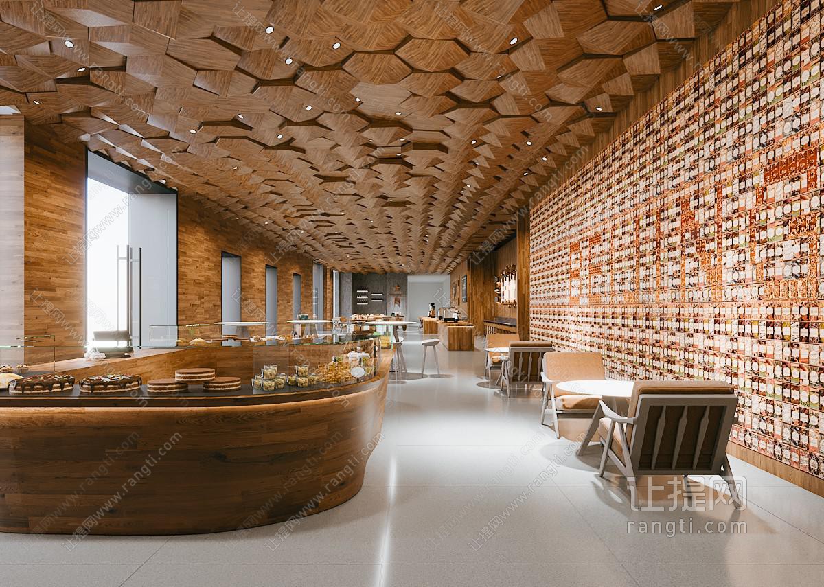现代烘焙店