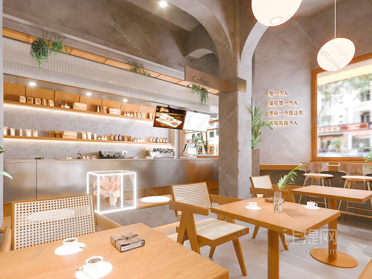 工业风loft咖啡厅