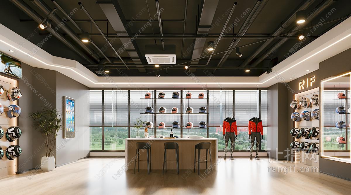 现代体育用品专卖店