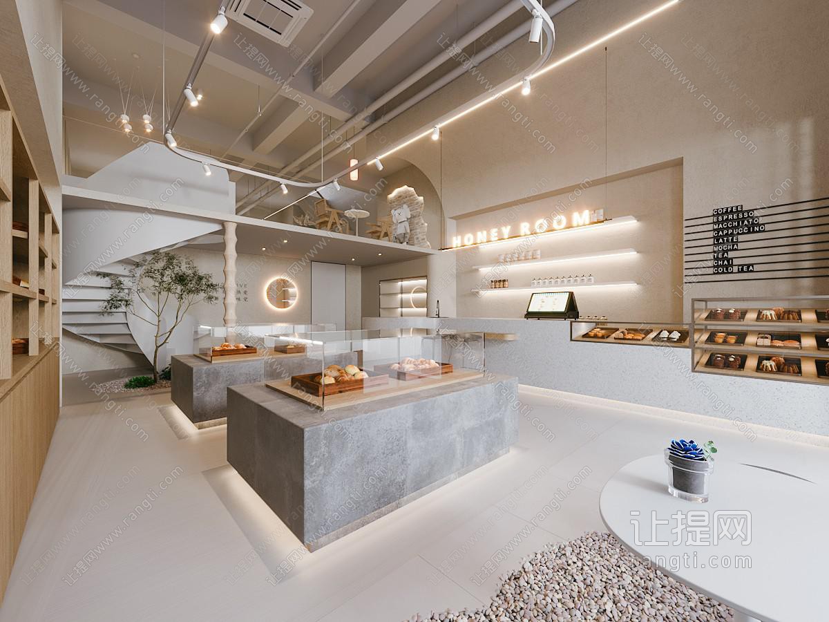 侘寂风烘焙店