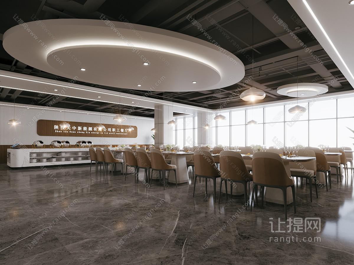 现代公司员工食堂