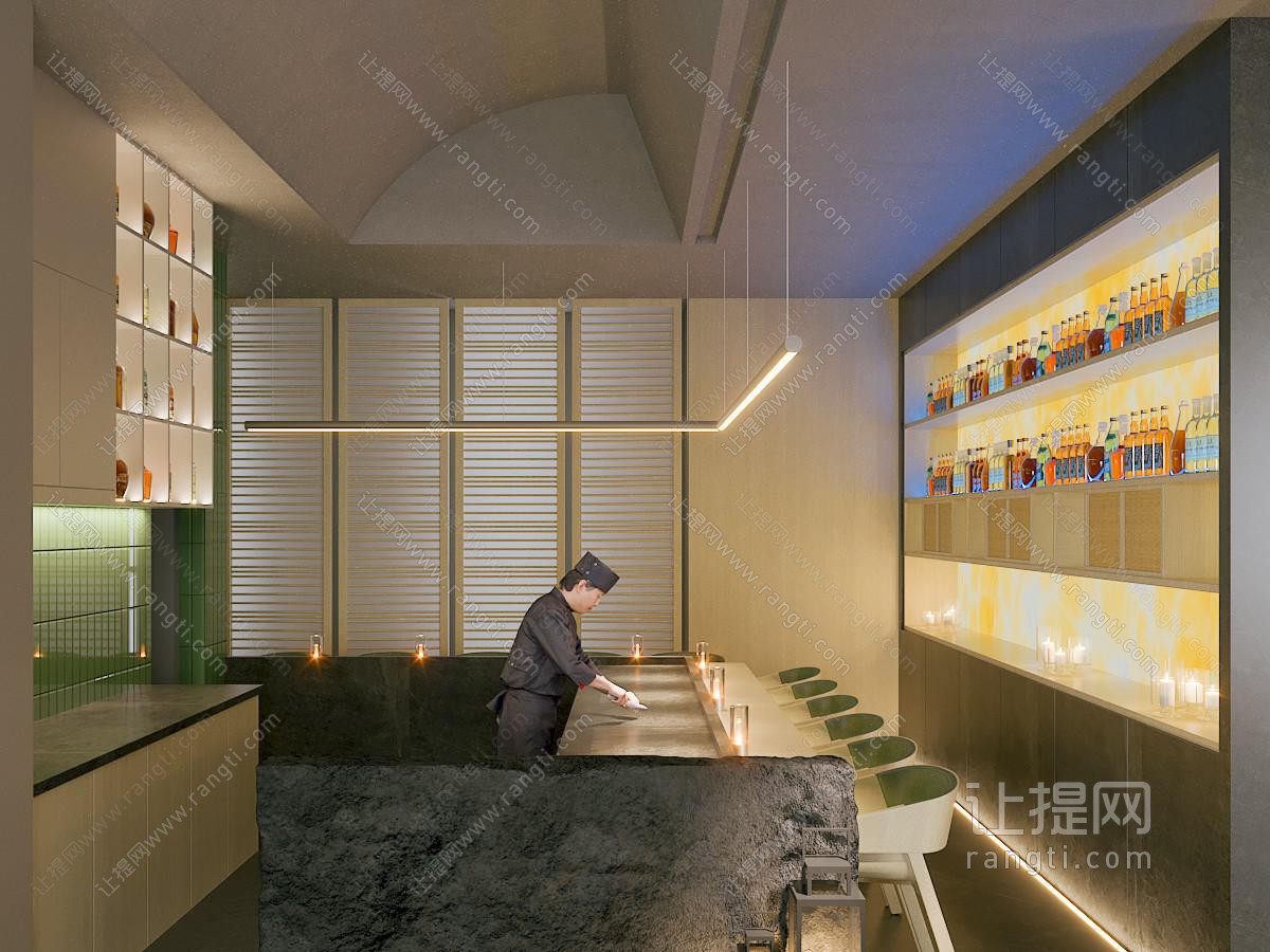 现代饭店餐馆